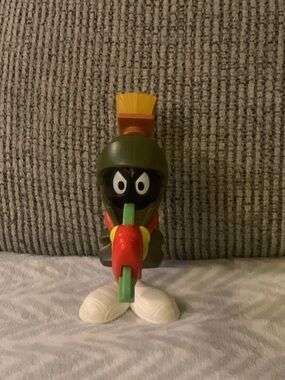 Marvin the Martian Figurine Toy - Green, Red, Yellow